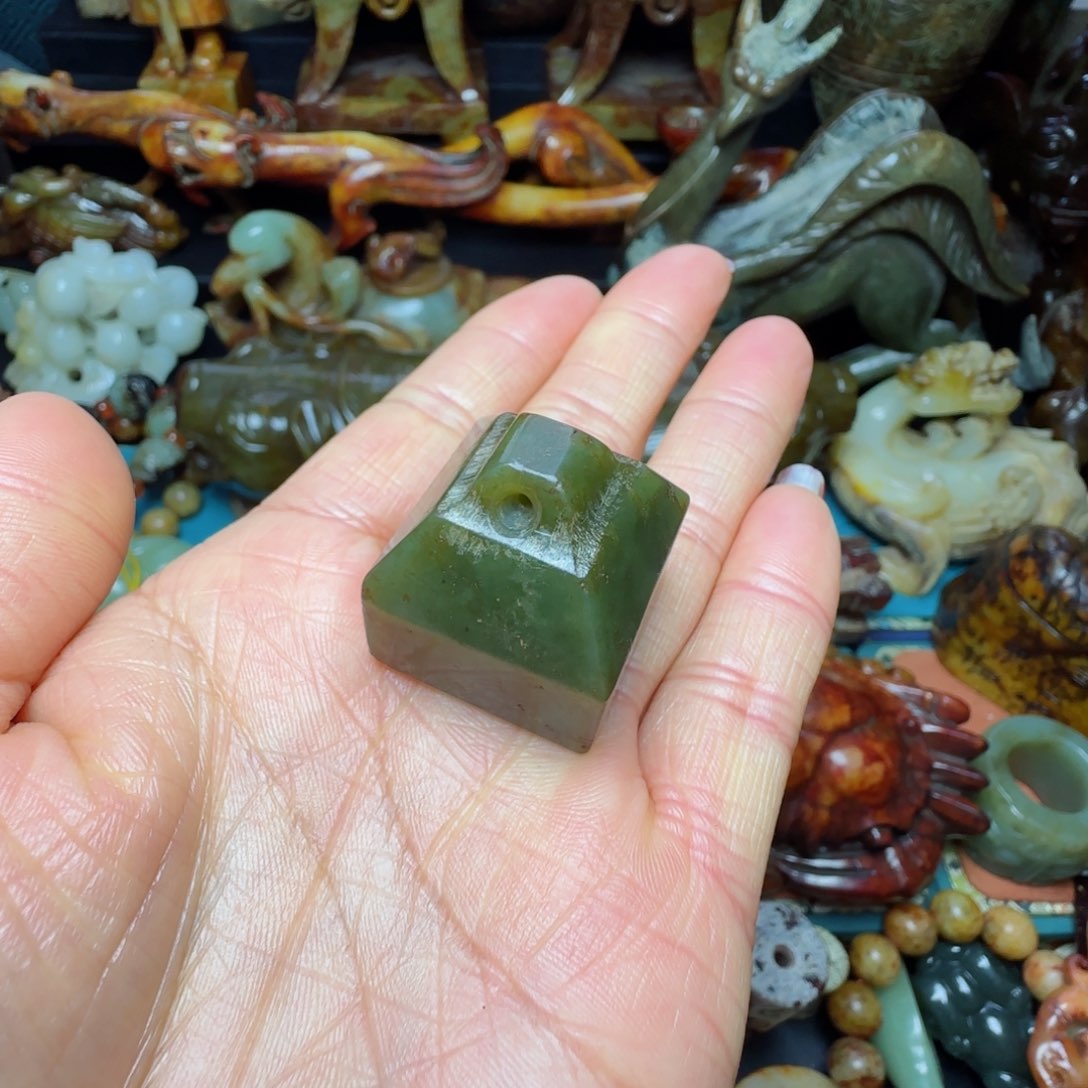 和田玉印章未镶嵌