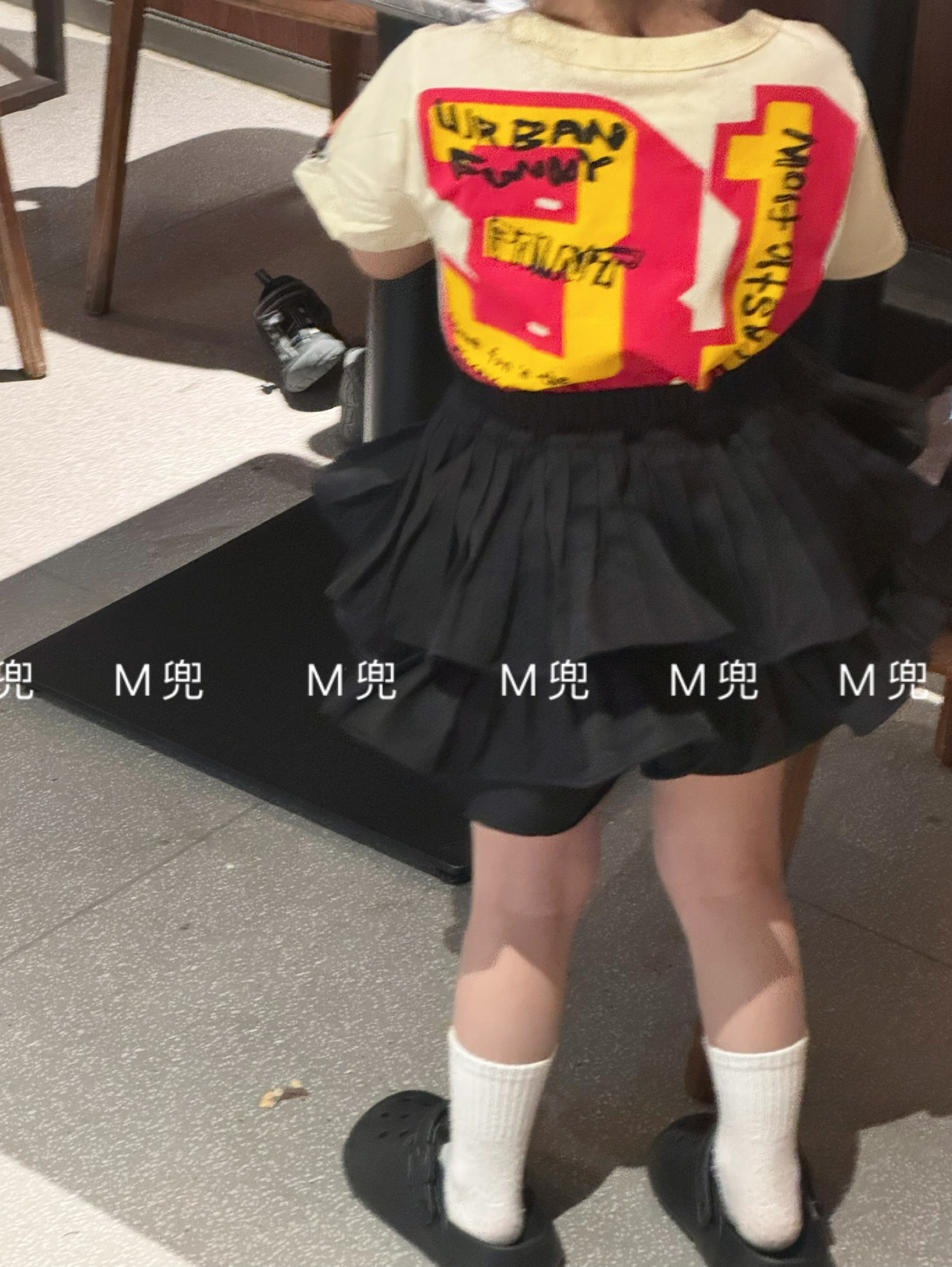 25年夏季新款蓬蓬感女童百搭裤裙儿童裤裙