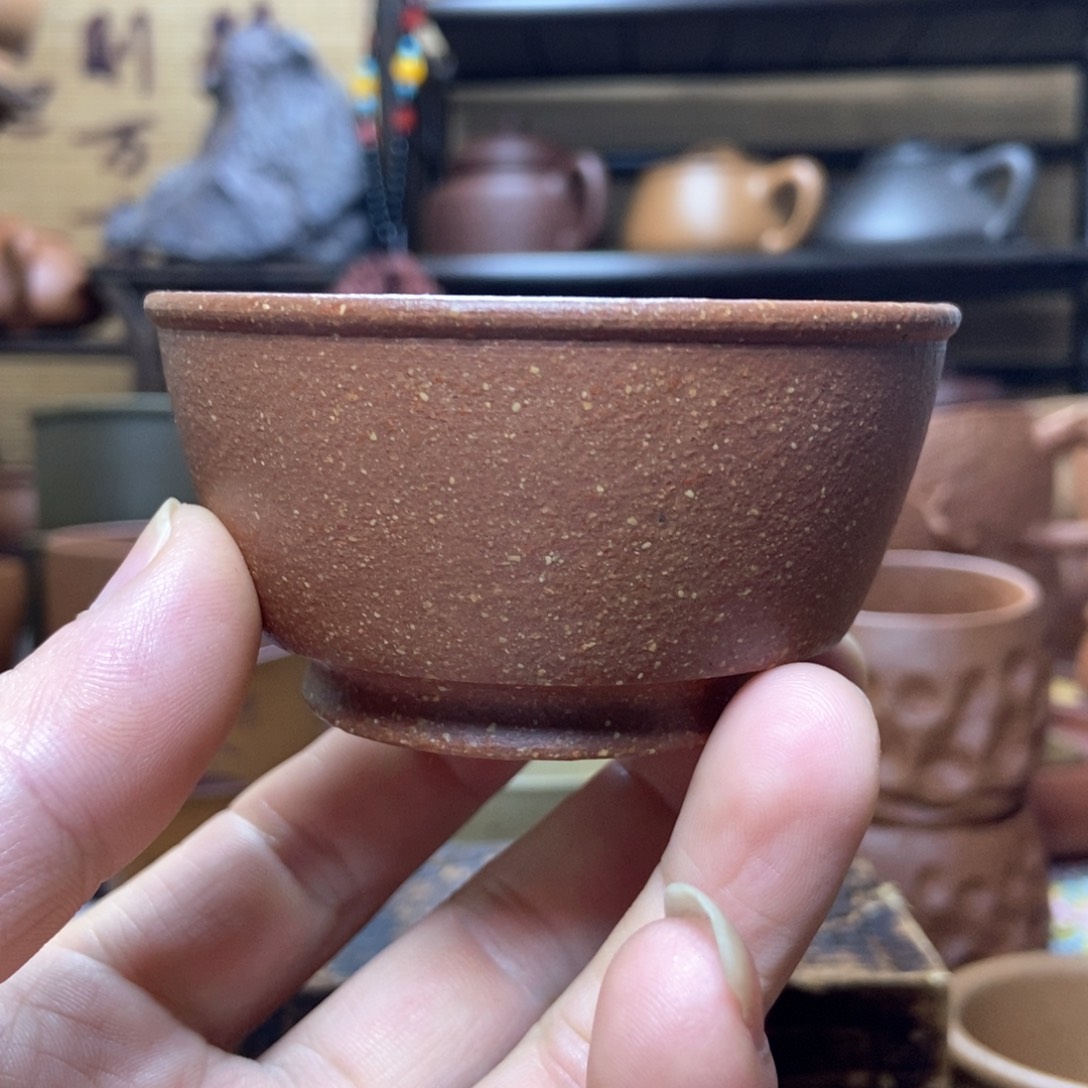 紫砂茶杯紫砂主人杯100毫升