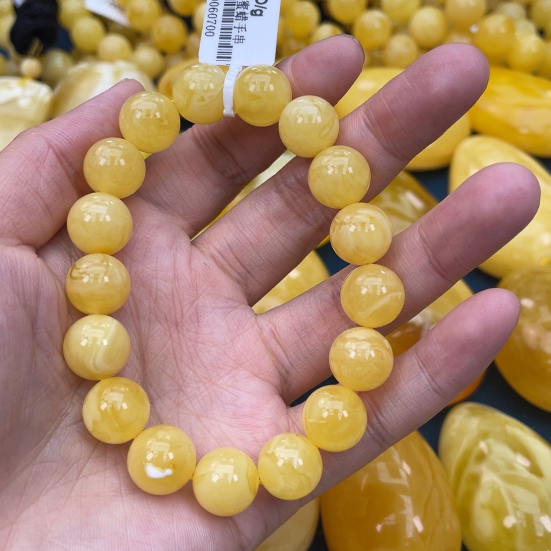 琥珀裸石未镶嵌琥珀蜜蜡w 219