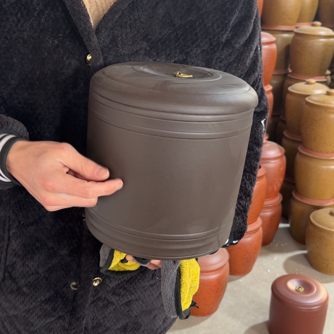 茶叶罐紫砂7 饼茶叶罐