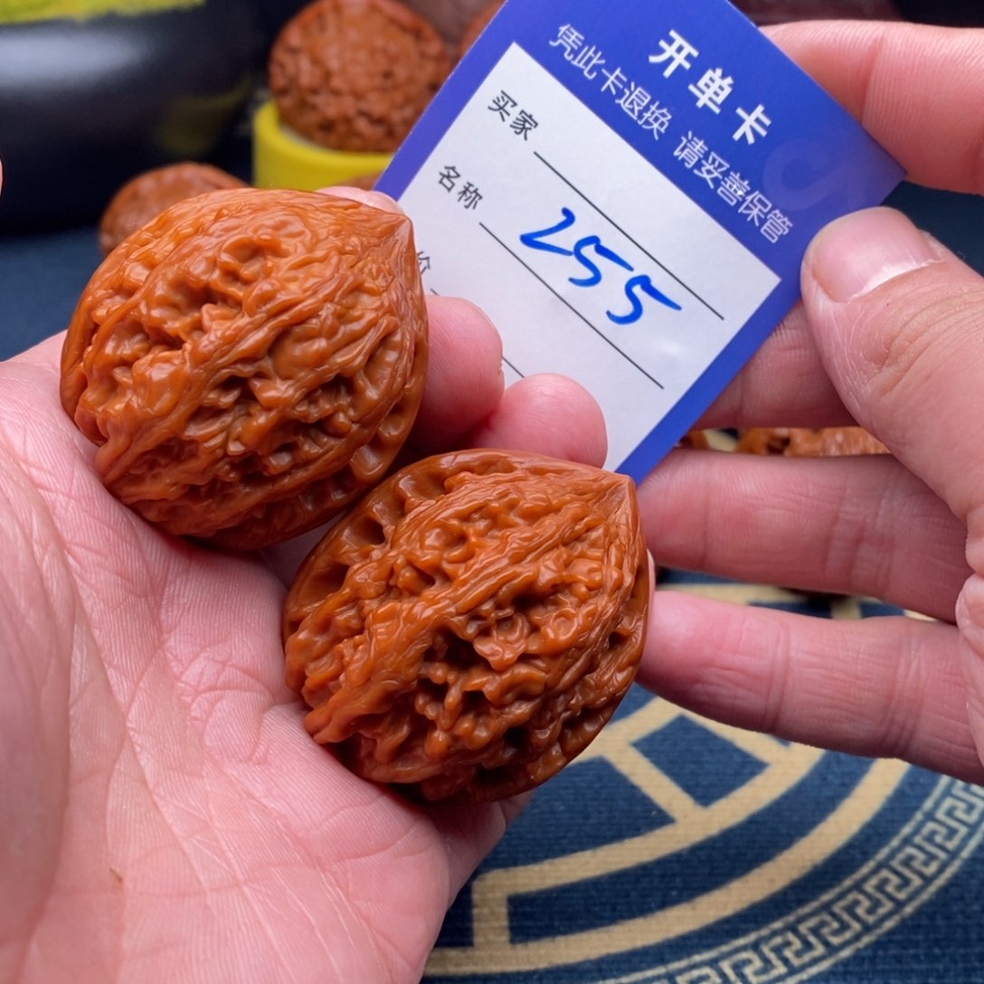 文玩核桃把件大沽石40