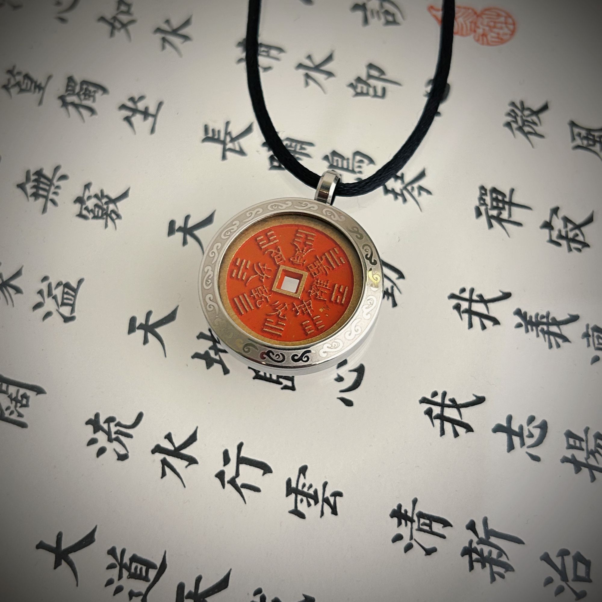 2026年新中式古风做旧山花创意个性素款挂饰