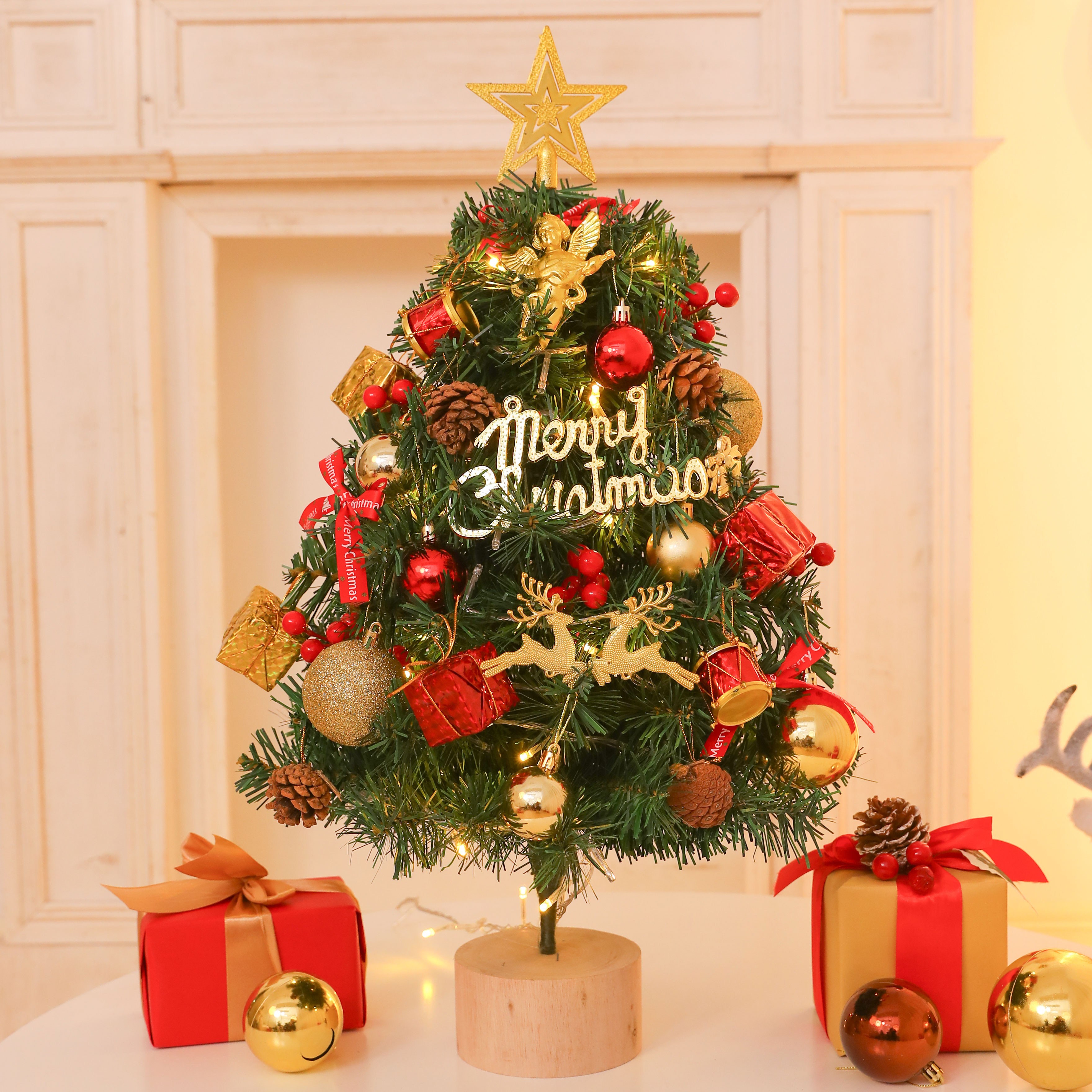 (专属)2025新款【45cm】桌面摆件吧台橱窗浪漫精致小型套餐装饰品