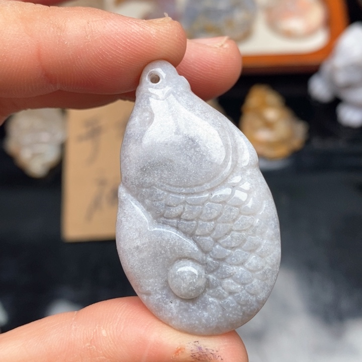 硅化珊瑚（珊瑚玉）颈饰未镶嵌