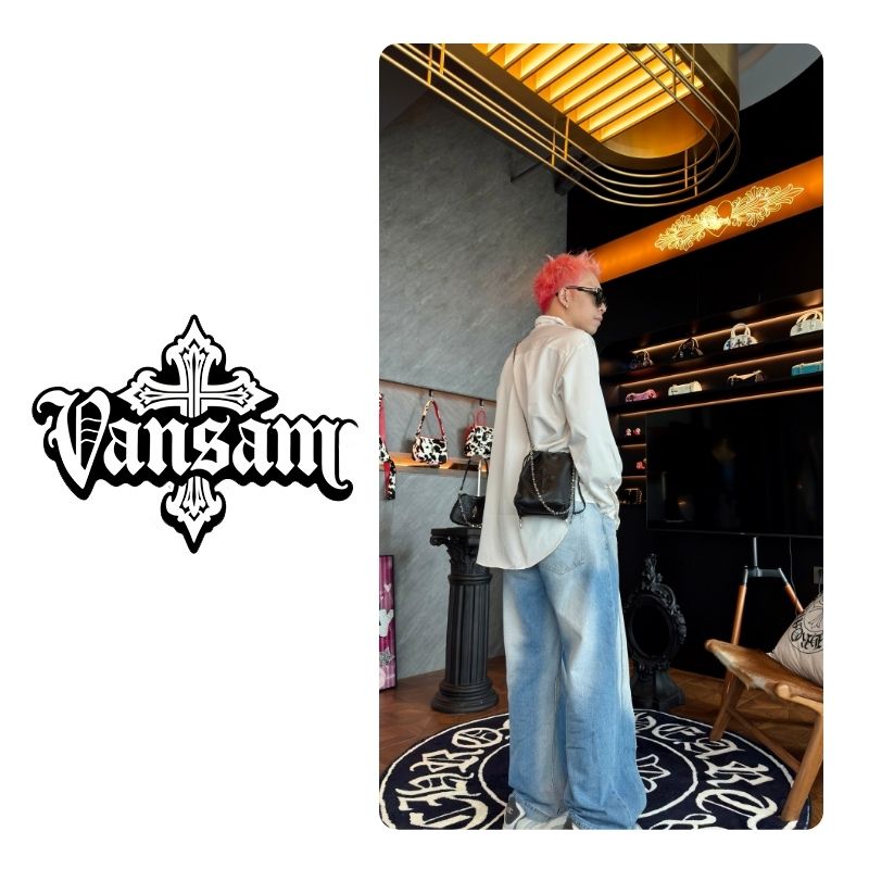 【福袋】十字福袋子弹头抽绳双链条底长15cm可斜挎