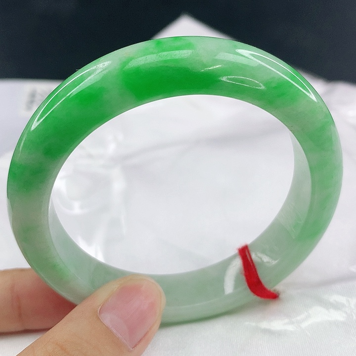 未镶嵌手镯翡翠圈53.5，34072