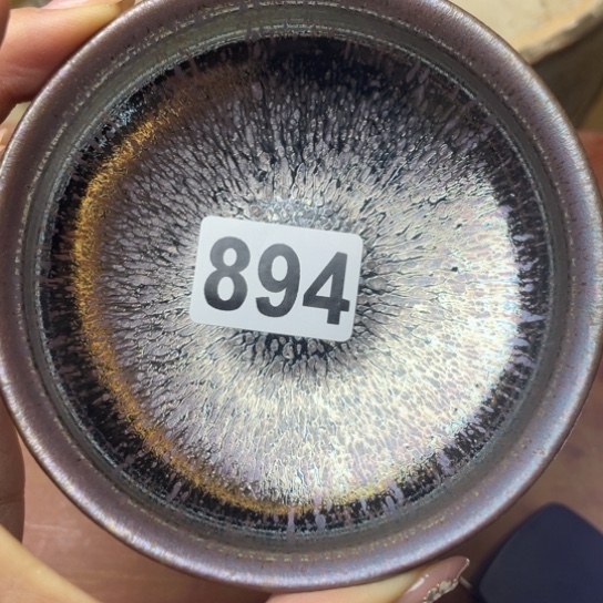 茶盏沐雨茶器柴烧主人杯