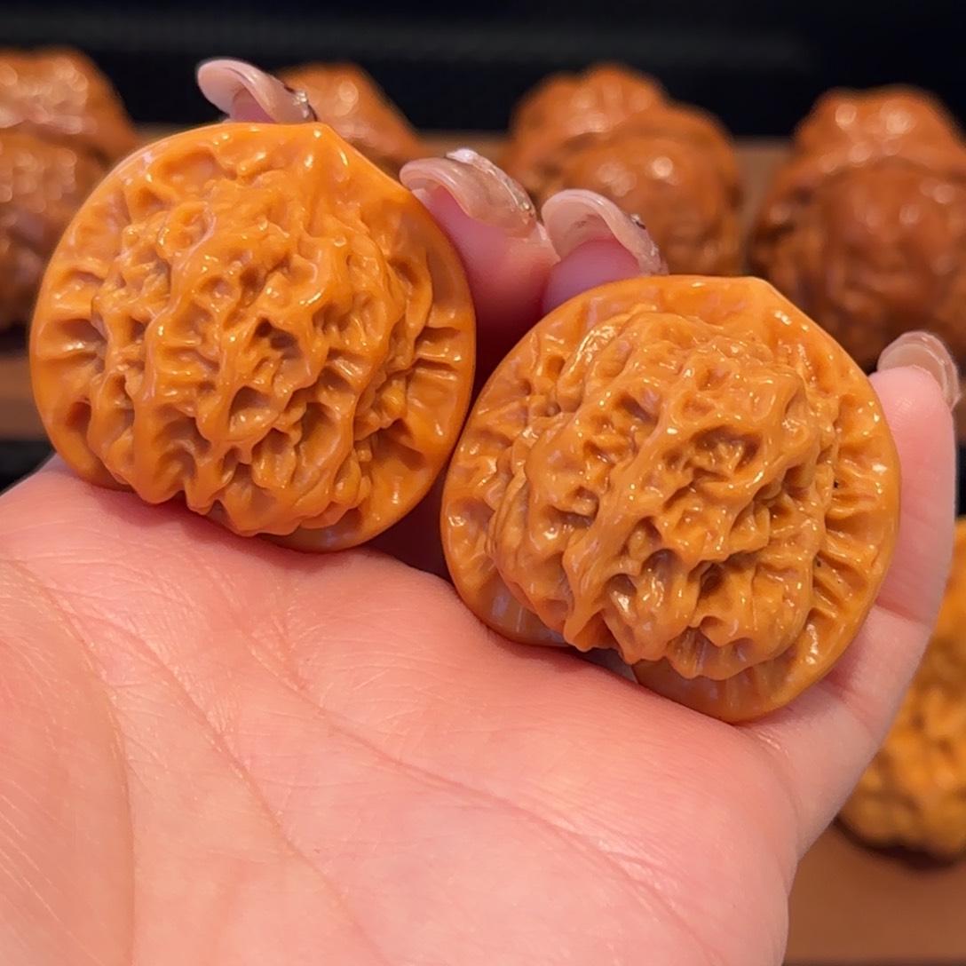 桃核吊坠官印37 精品1086