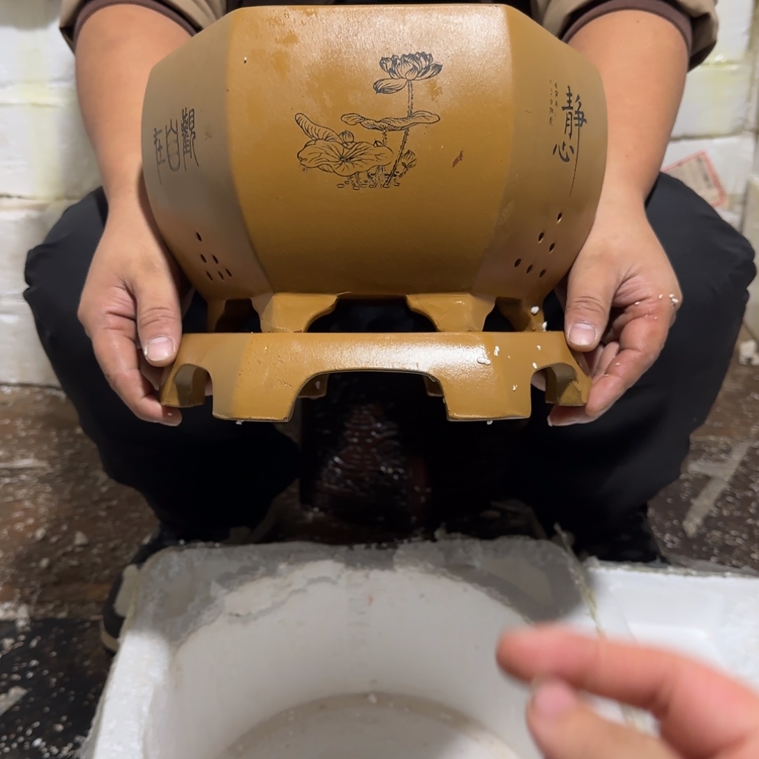 花盆紫砂口径25.20口径