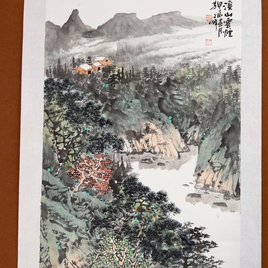 国画李文峰的作品