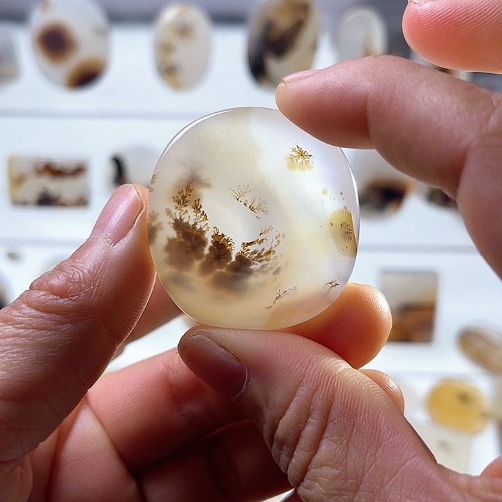 【闪购商品】玛瑙/玉髓珠宝半成品未镶嵌