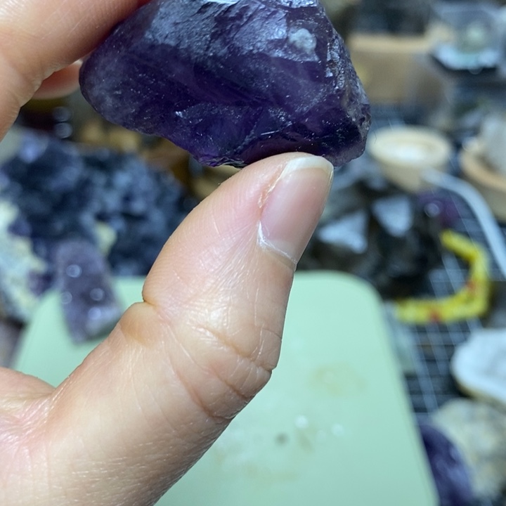 水晶水晶柱未镶嵌