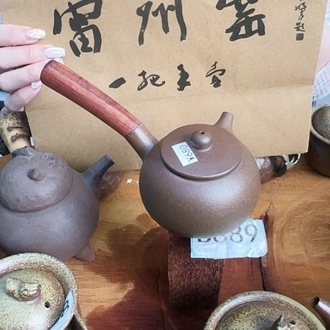 雷州窑B889一把手茶壶