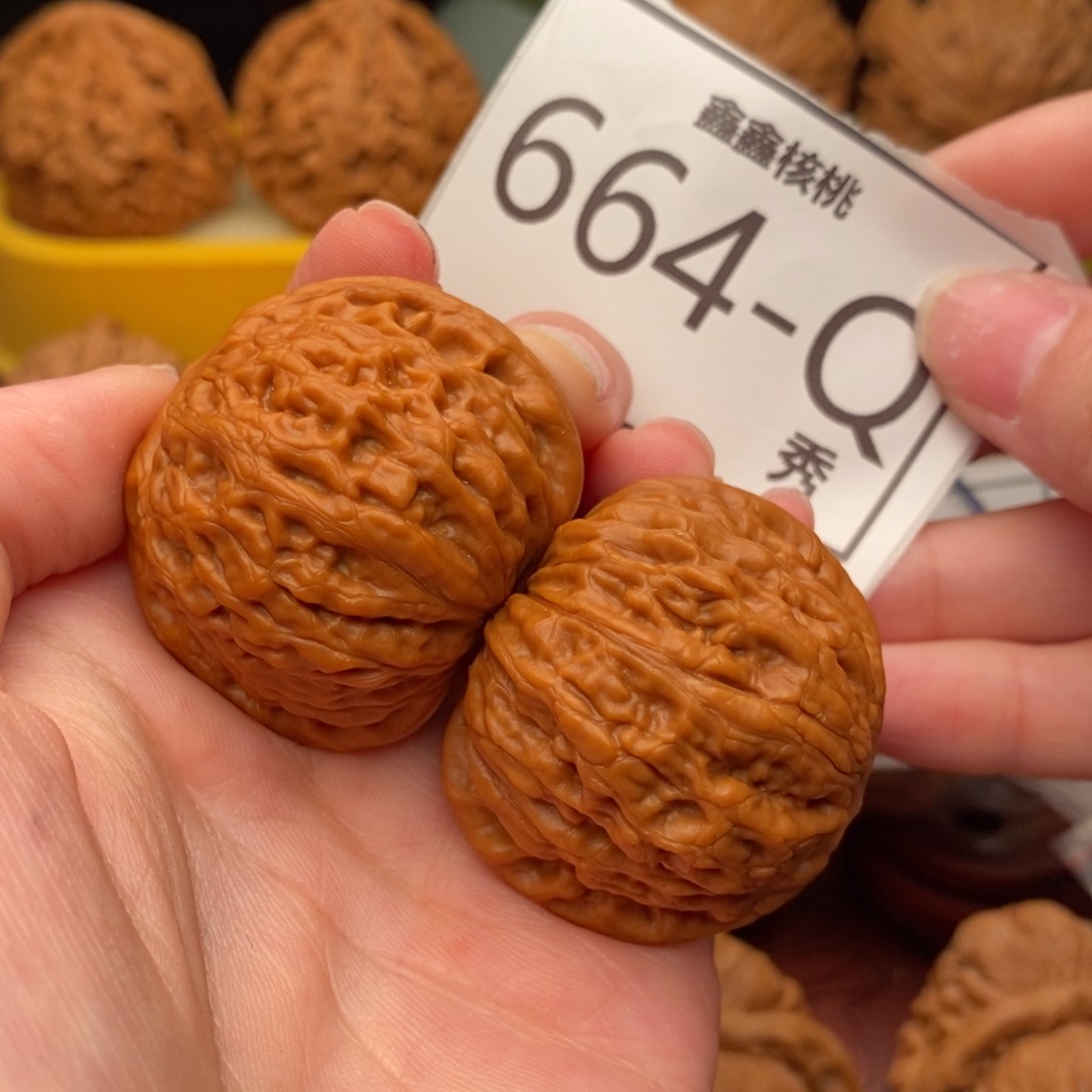 文玩核桃把件铁锤40