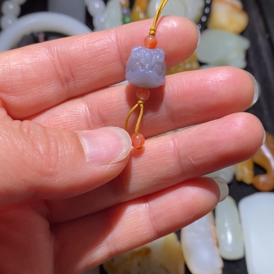 和田玉颈饰未镶嵌