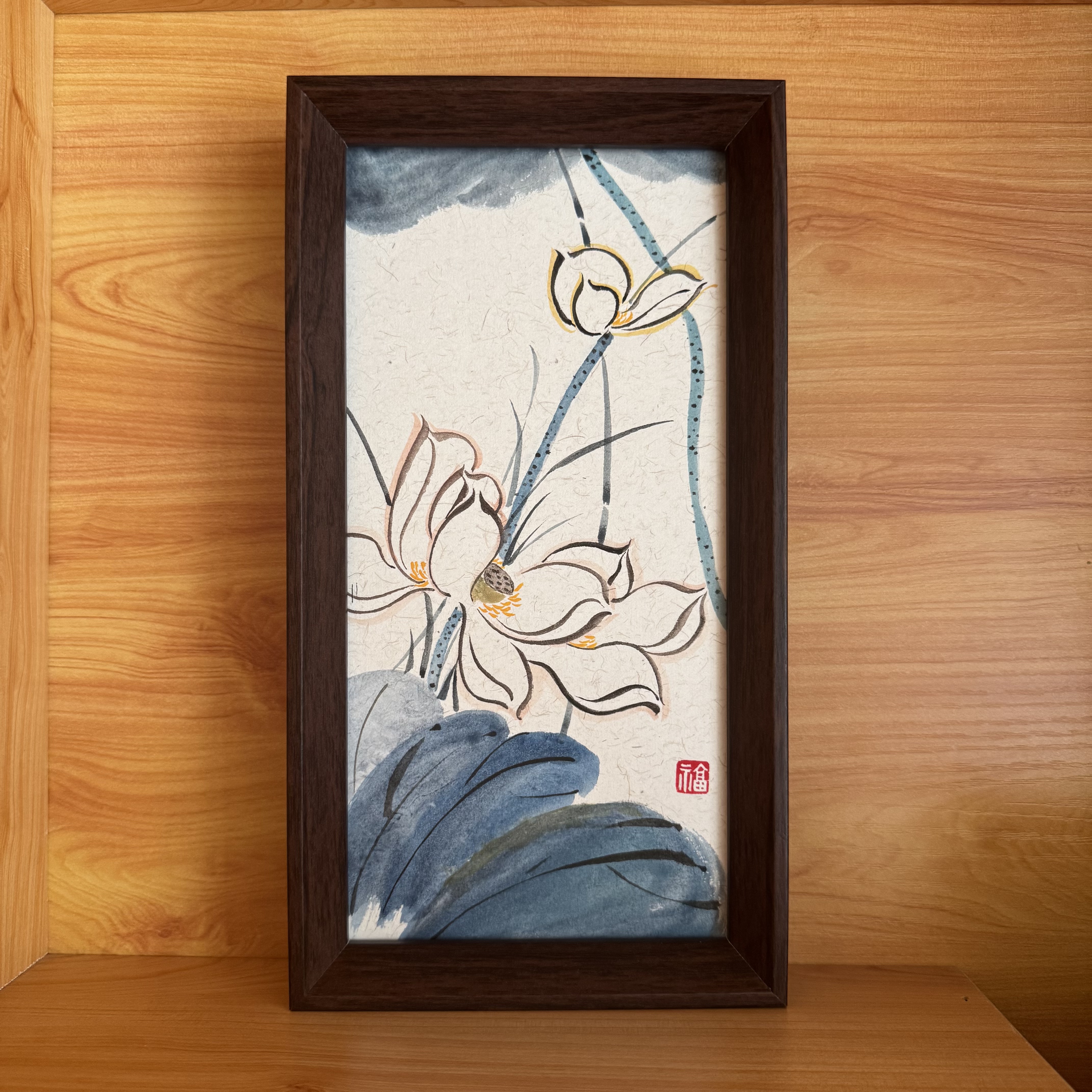 居家装饰画|荷花