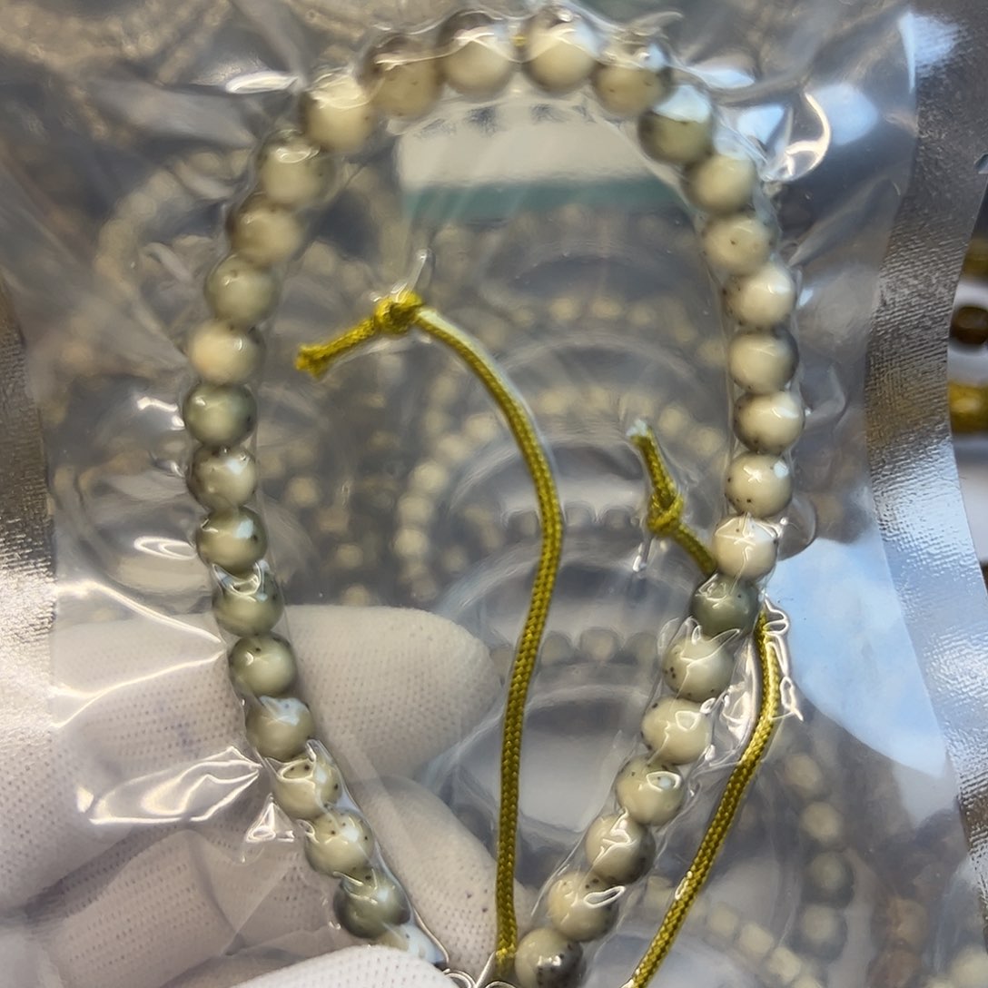 星月菩提手串半壁留白冰糖手持7✖️7