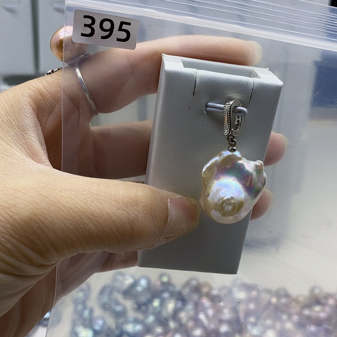 颈饰合金淡水珍珠