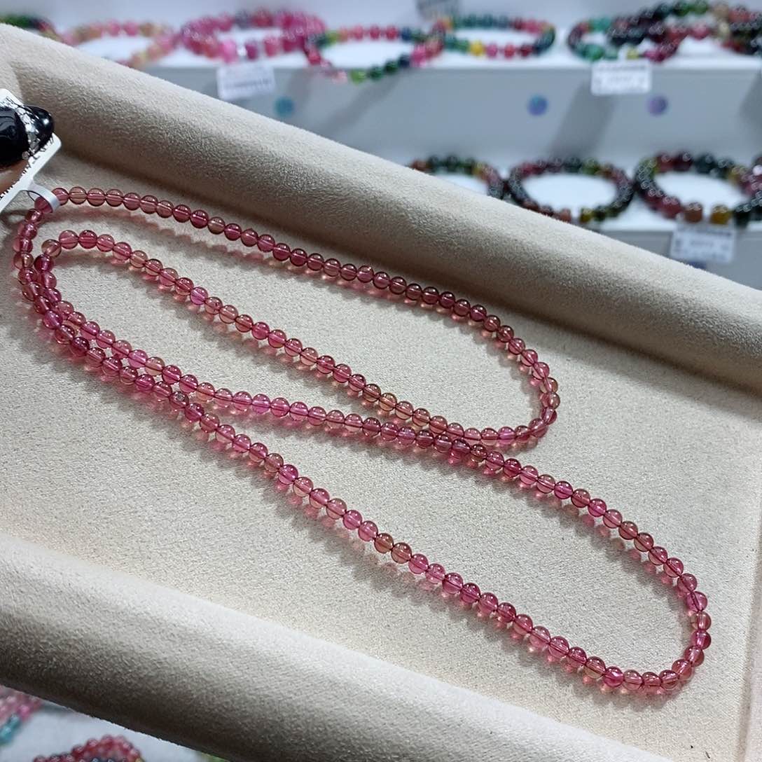 碧玺手链未镶嵌多样性发一条