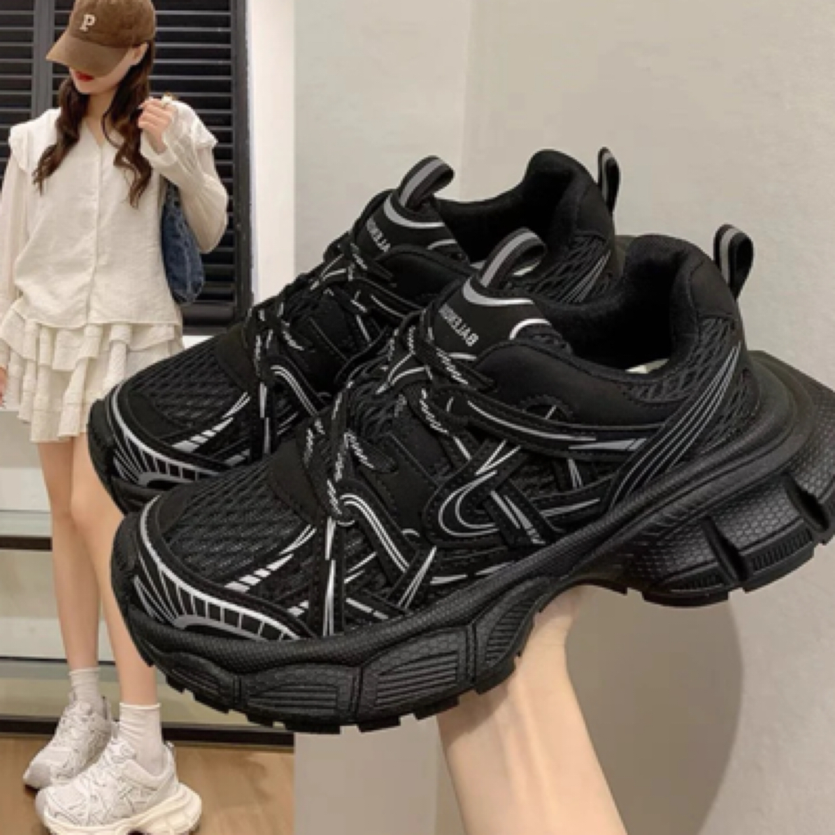 雪域色格运动鞋新款百搭休闲鞋