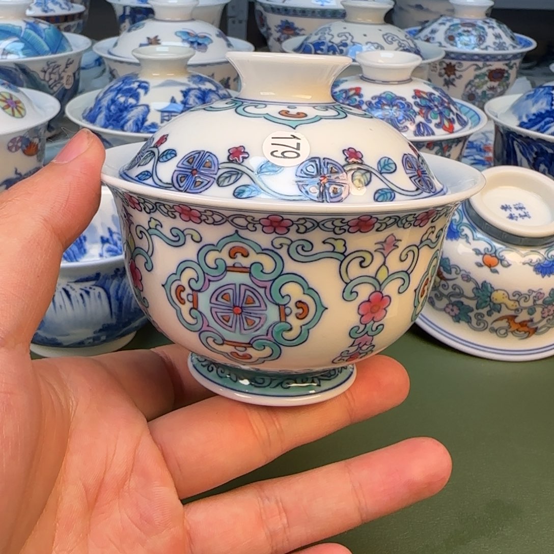 彦祖纯手工手绘茶具179