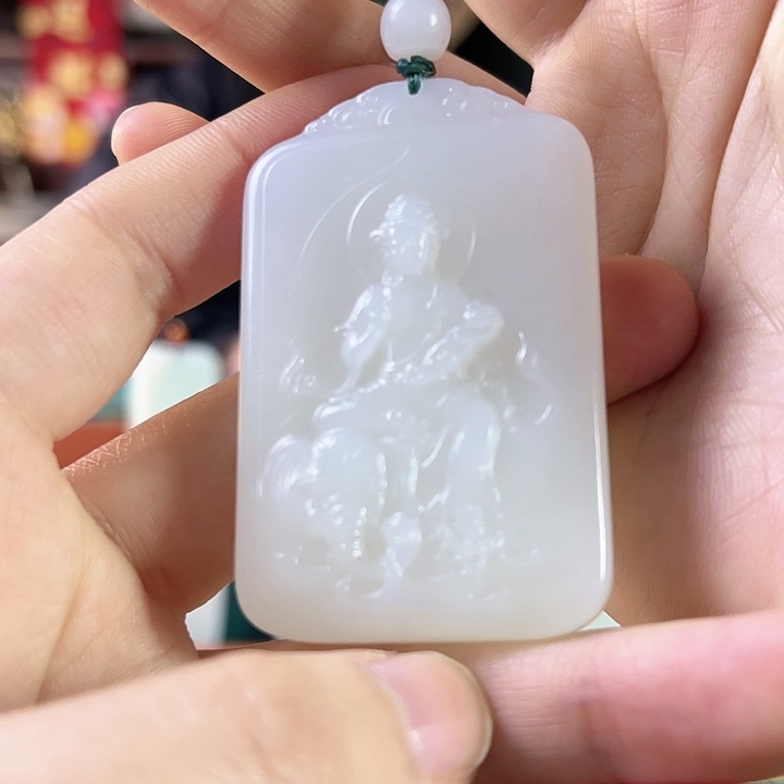 和田玉吊坠未镶嵌