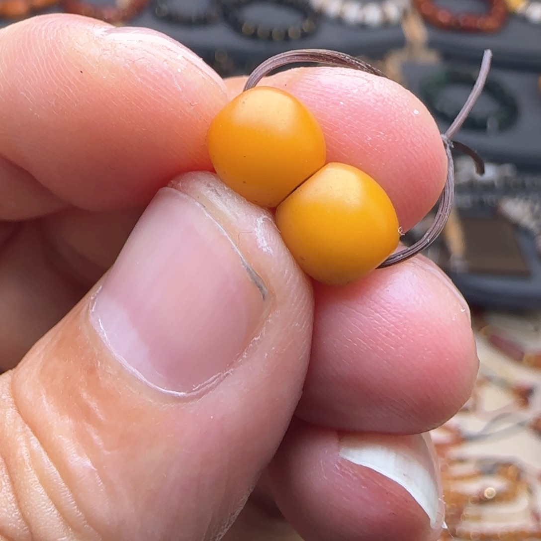 蜜蜡颈饰未镶嵌d g j h g h