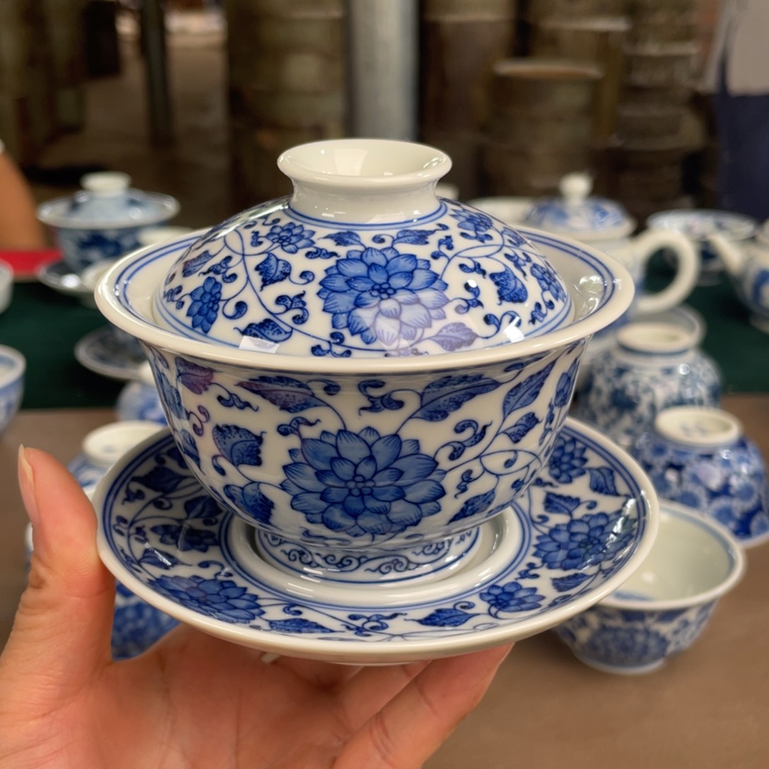 景德镇陶瓷手工手绘