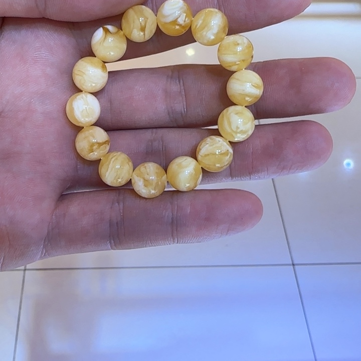 手链琥珀未镶嵌蜜蜡