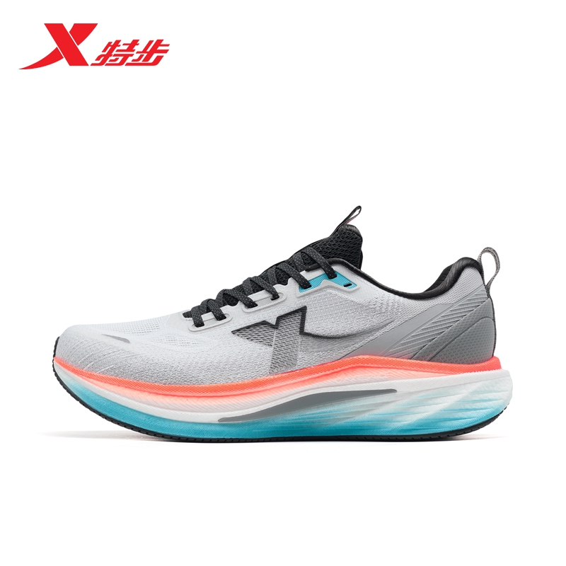 特步影擎3.0| 跑鞋男2025秋季新款减震回弹轻质女跑步鞋舒适轻便
