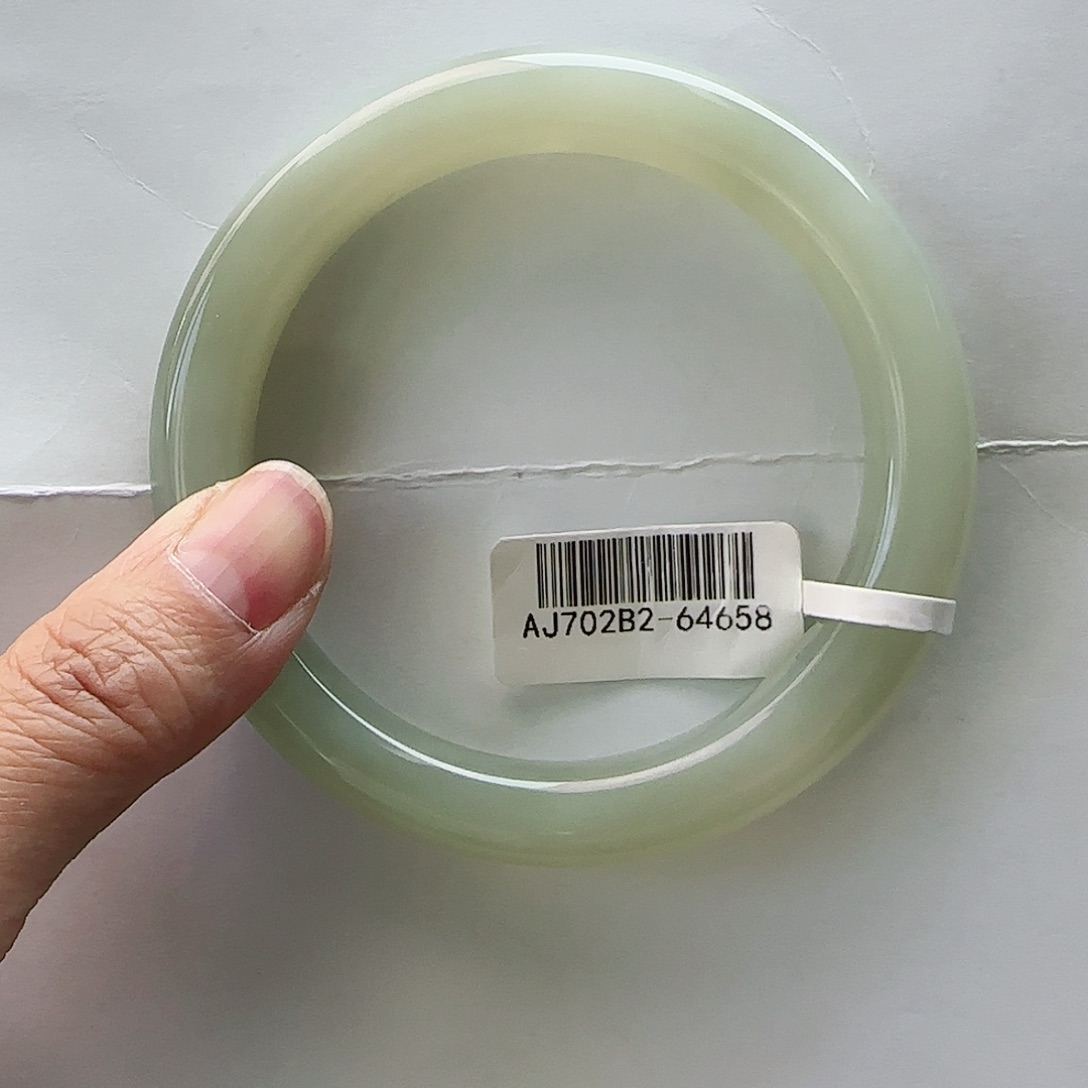 和田玉手镯未镶嵌59