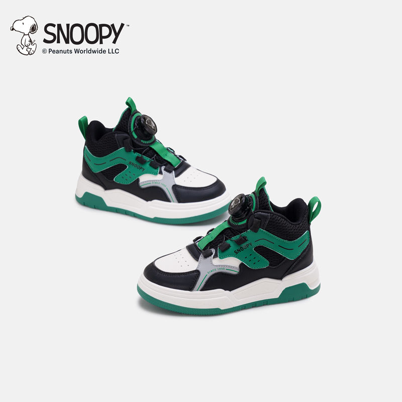 史努比儿童小白鞋2025年春秋款潮板鞋宝宝童鞋女孩运动鞋女童鞋子