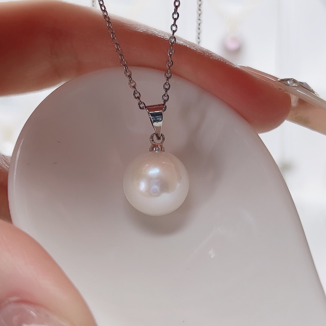 未镶嵌颈饰淡水珍珠