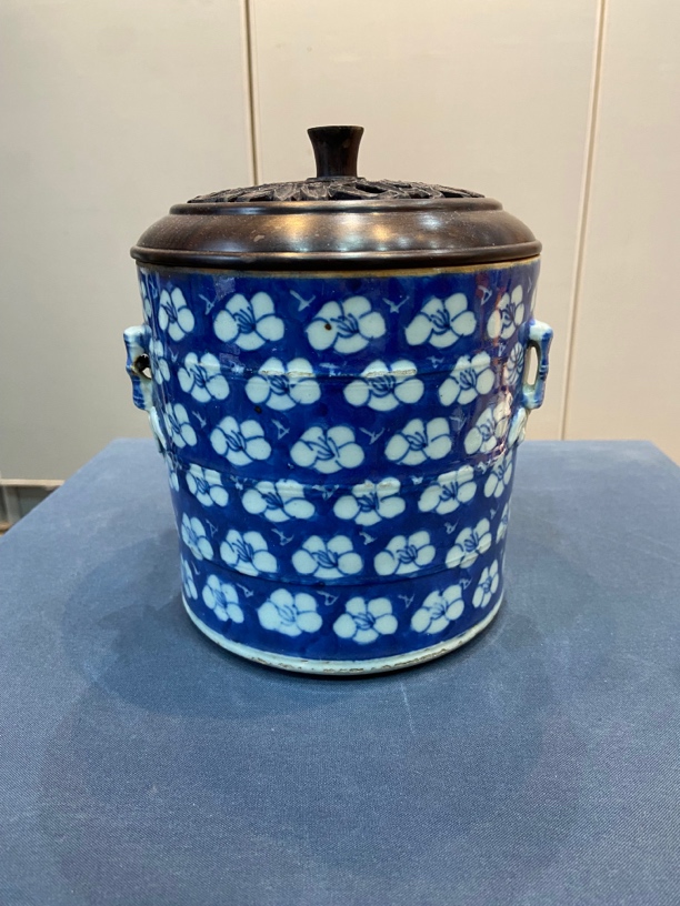 现代工艺品，冰梅盖罐