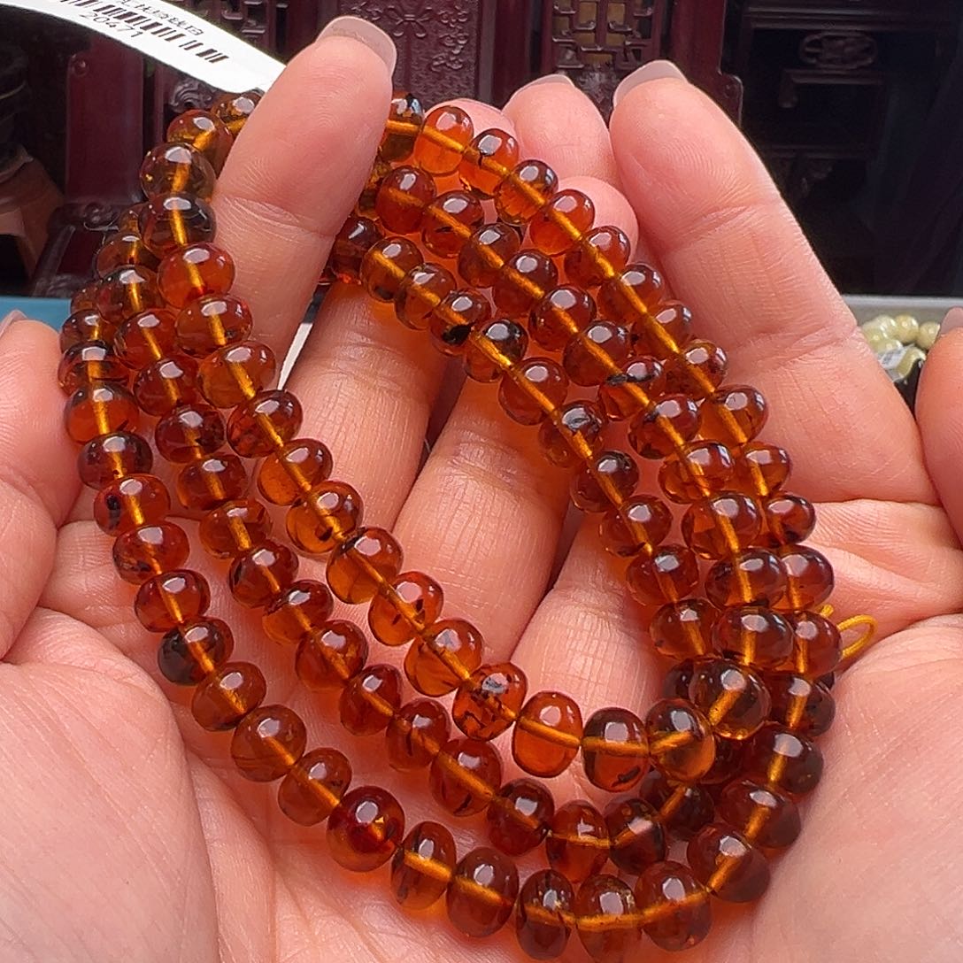 未镶嵌琥珀裸石抚顺琥珀20471八