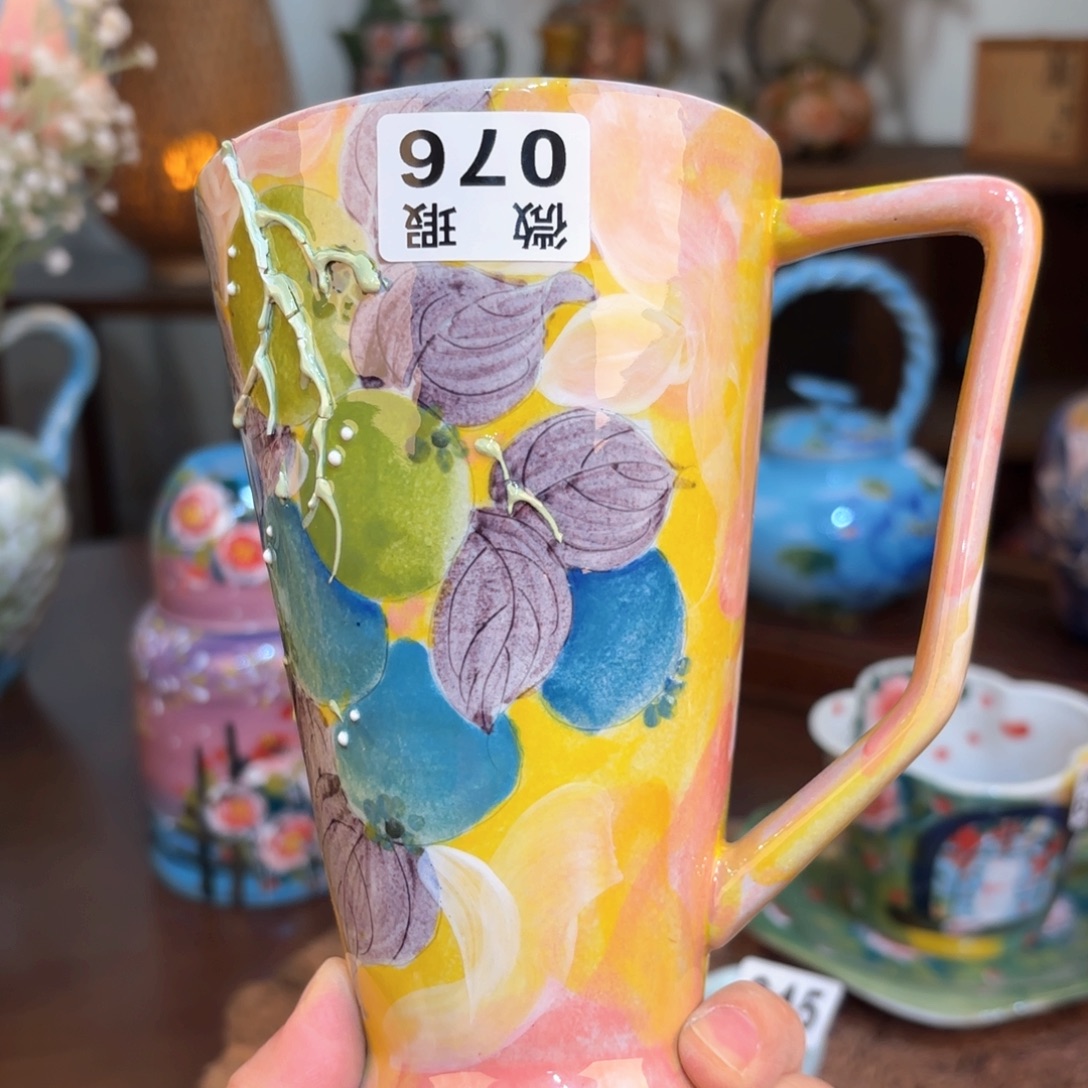 景德镇手绘高温釉下彩陶瓷茶具