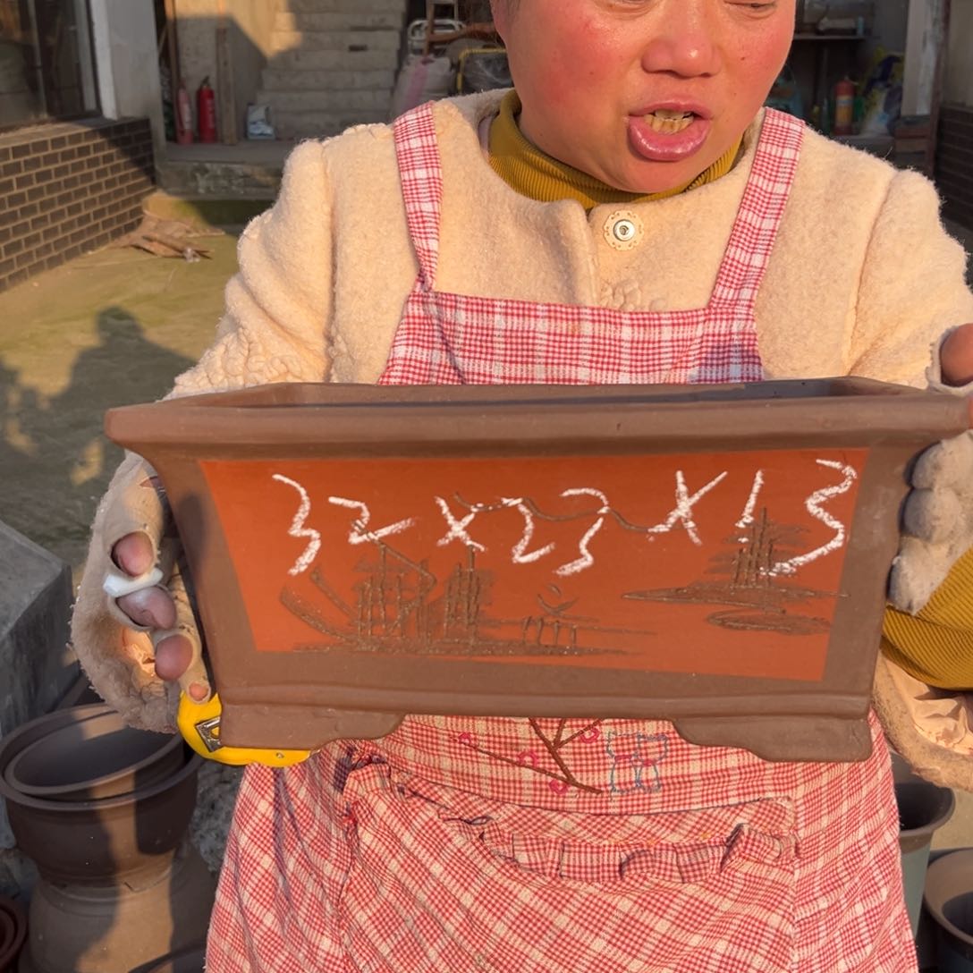 紫泥花盆紫砂花盆83