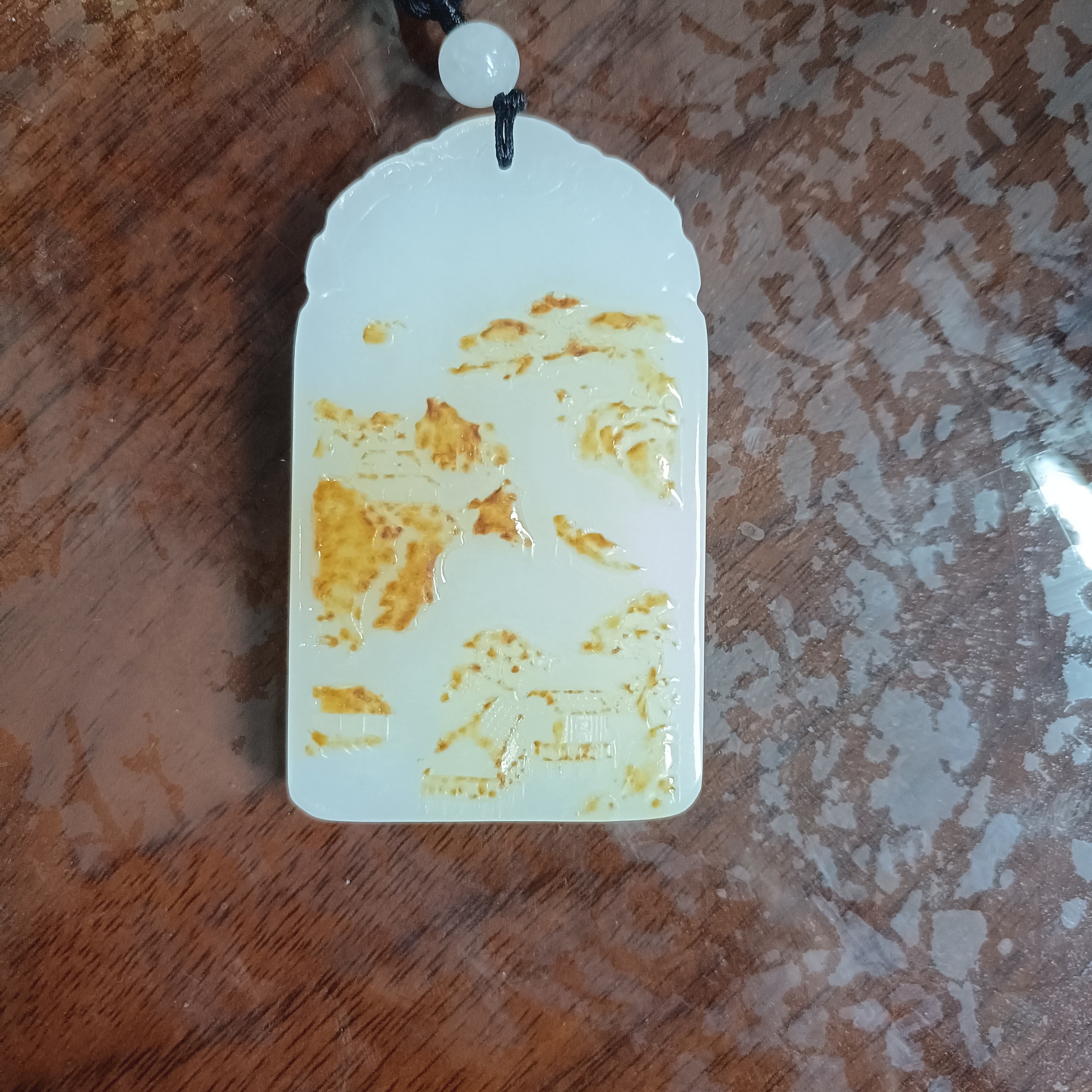 130双面山水观音多样性发货一件