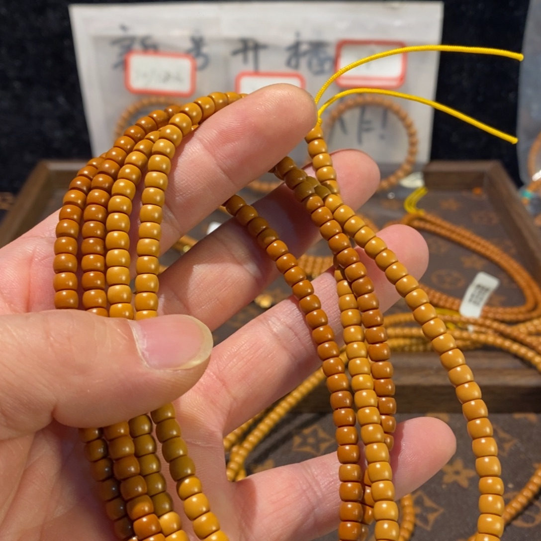 橄榄核手串/手链5.2橄榄核核尖108长串