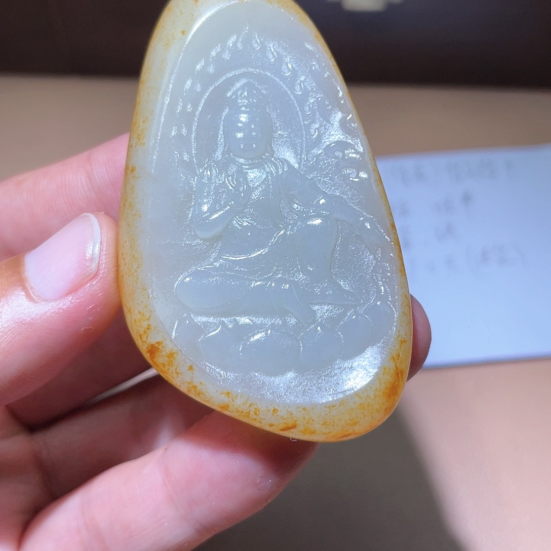 和田玉颈饰未镶嵌A7 