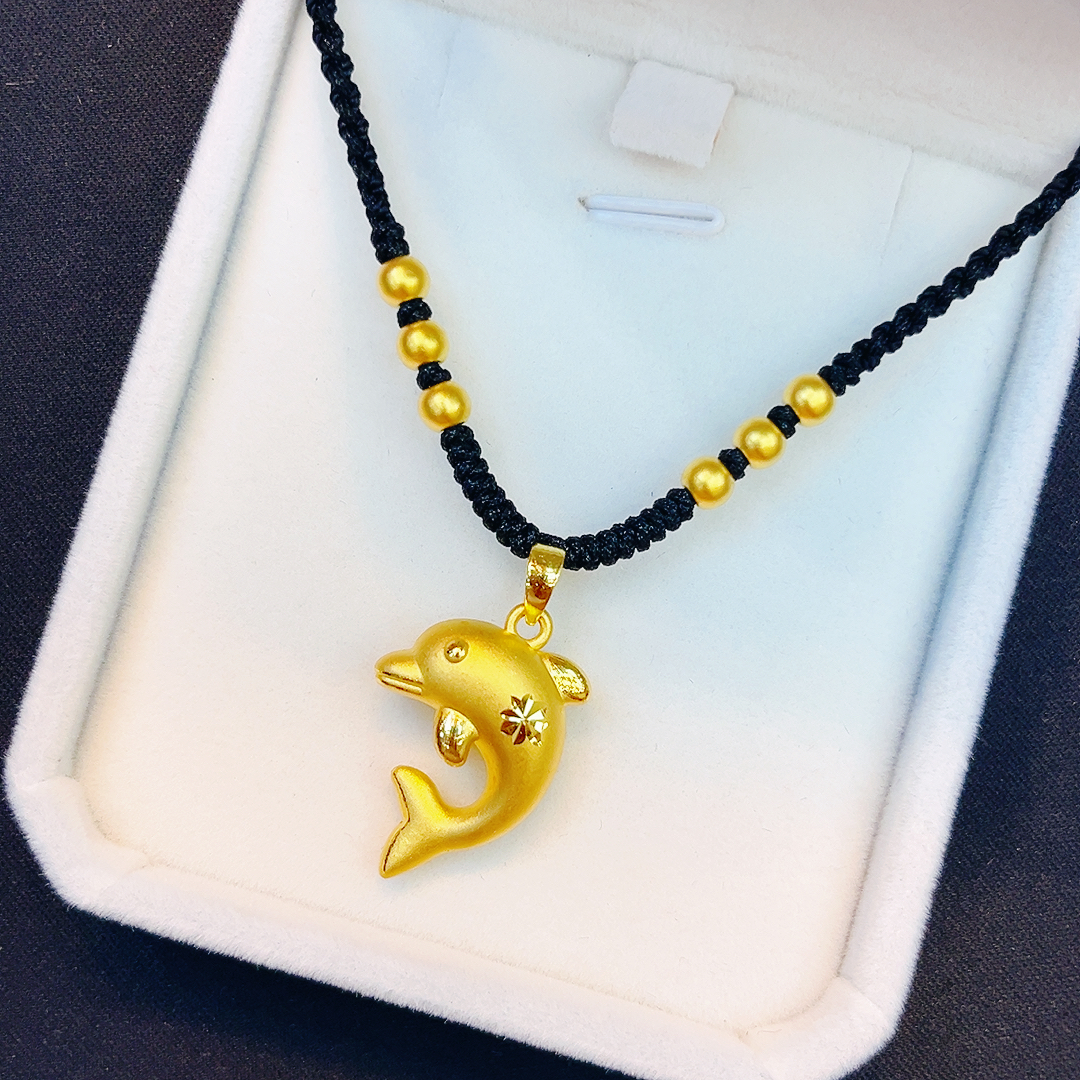 足金999（海豚）投资金条攒黄金悦己送礼