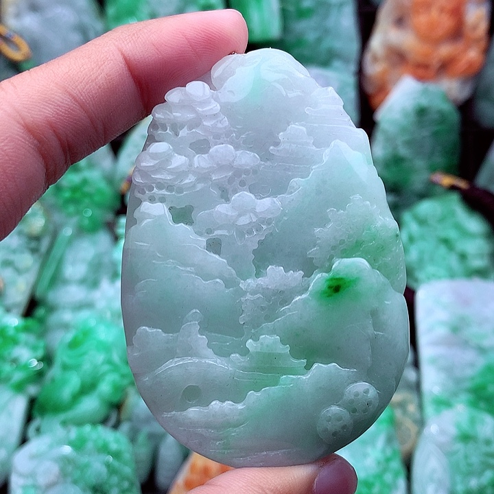 翡翠吊坠(不含链)未镶嵌