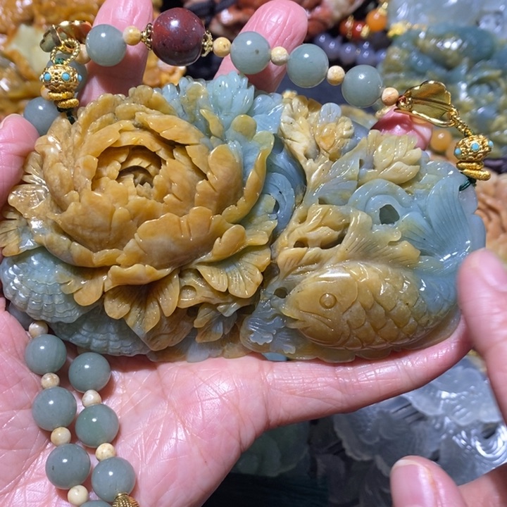 岫玉岫玉吊坠未镶嵌