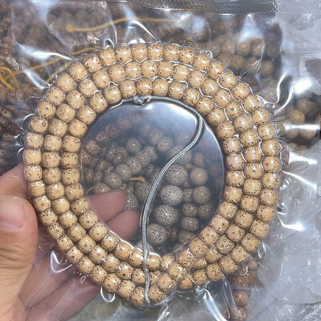 星月菩提手串雁**子星月菩提原生态