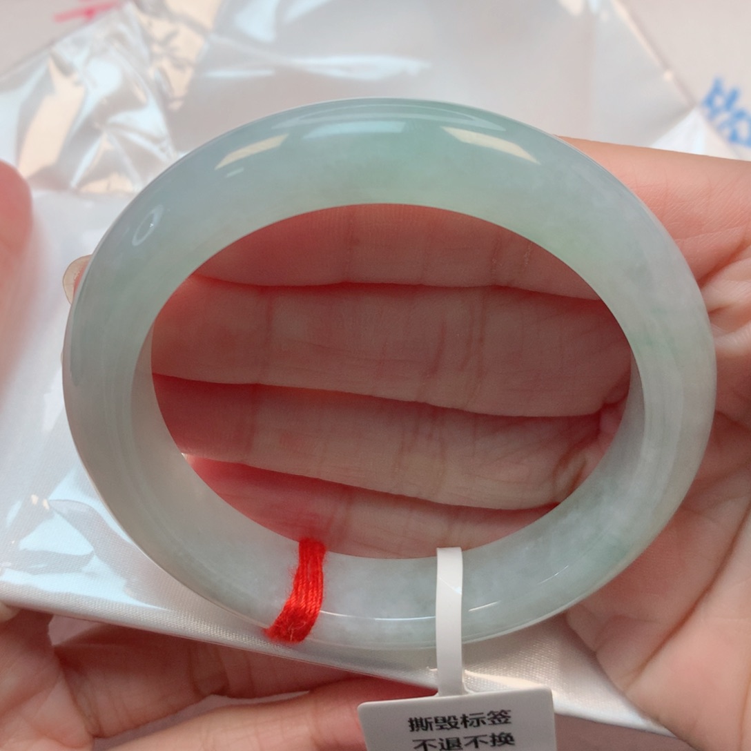 翡翠手镯未镶嵌56.6圈