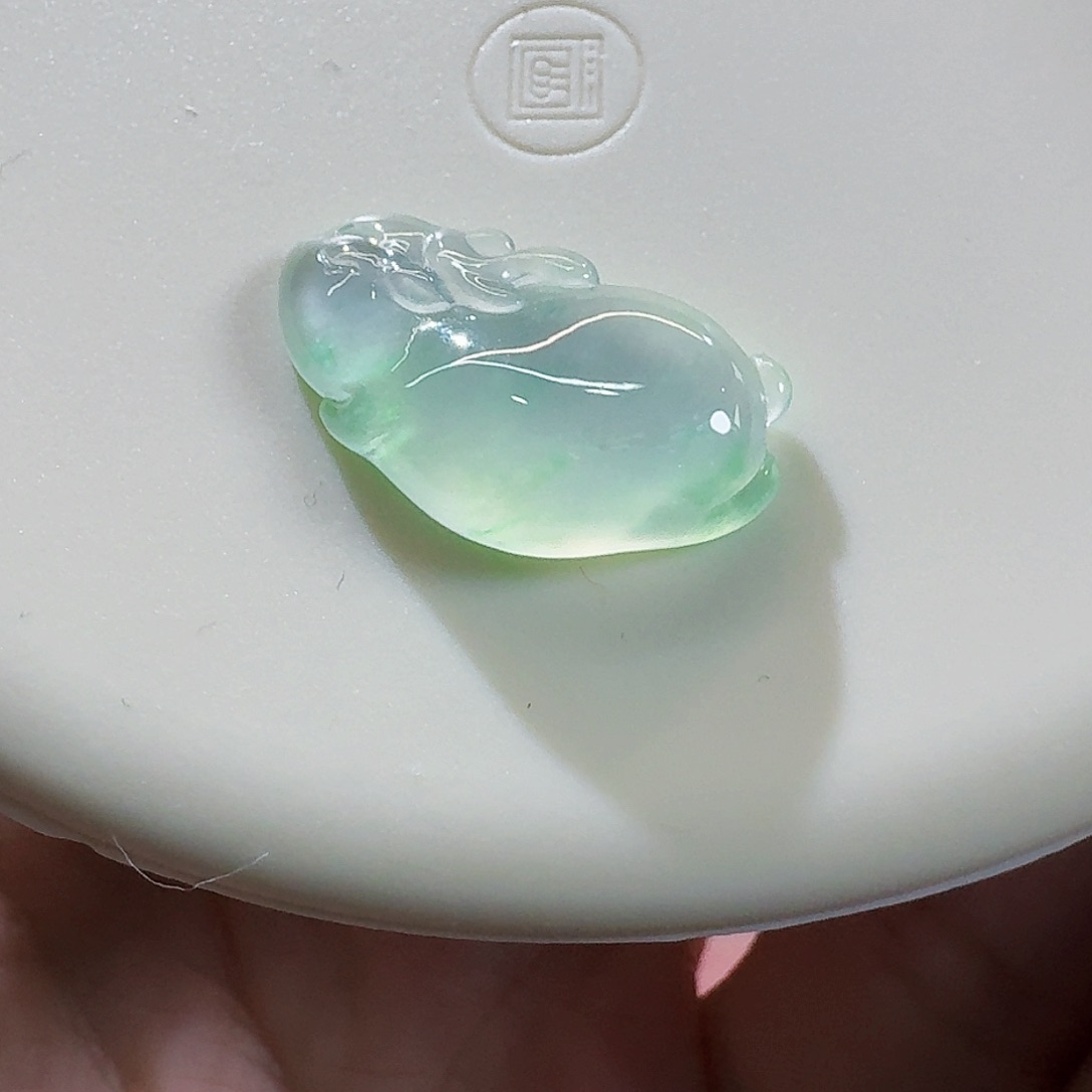 翡翠颈饰未镶嵌麋鹿