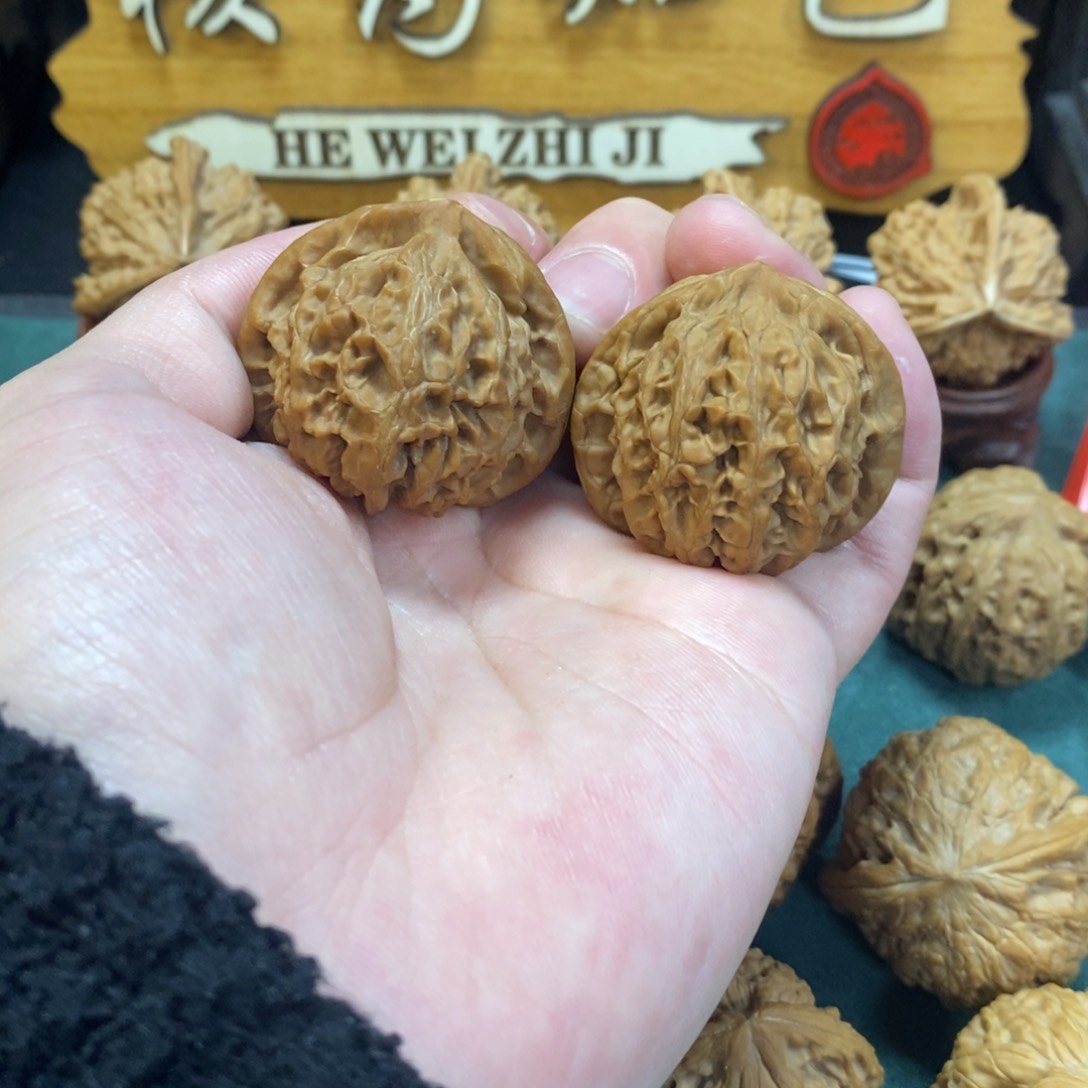 文玩核桃把件宫灯全品38