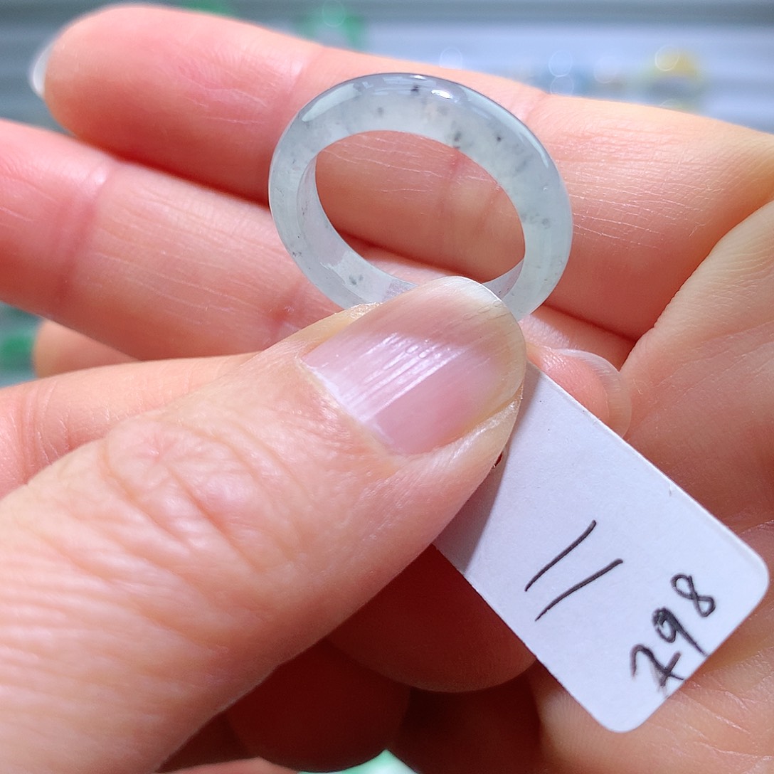 翡翠戒指未镶嵌11号