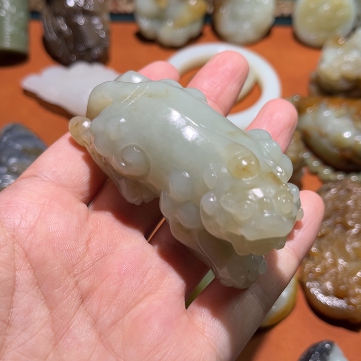 和田玉把件未镶嵌